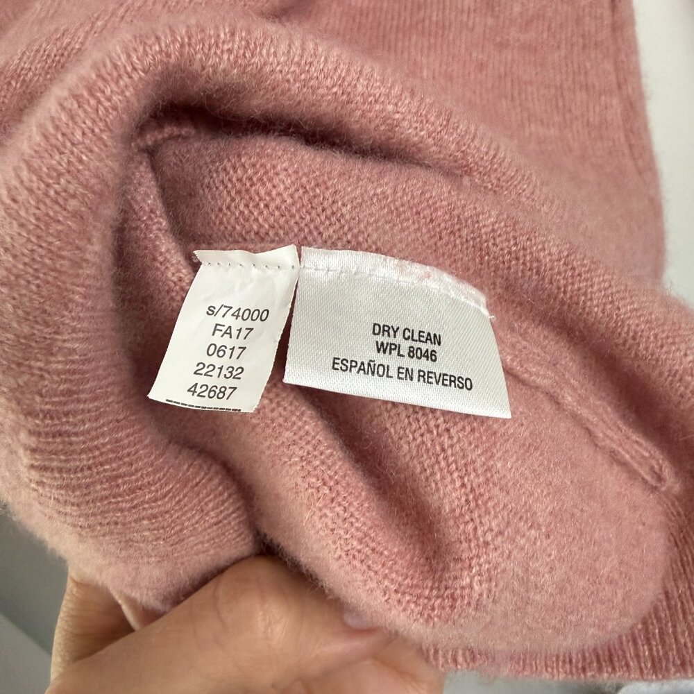 Cashmere Charter Club Pink Long Sleeve Sweater - Picture 9 of 12